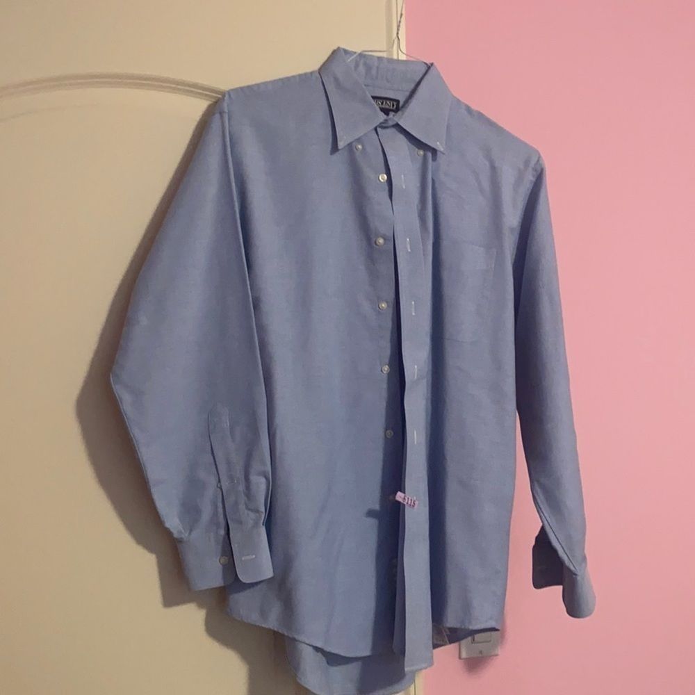 Blue Button down 15 1/2 - 33 regular